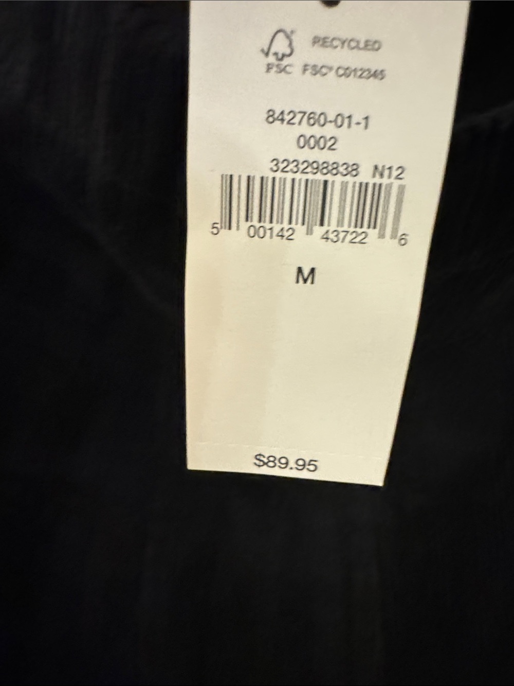 GAP Corduroy Strapless Mini Dress with Gold Front Buttons - Picture 8 of 9